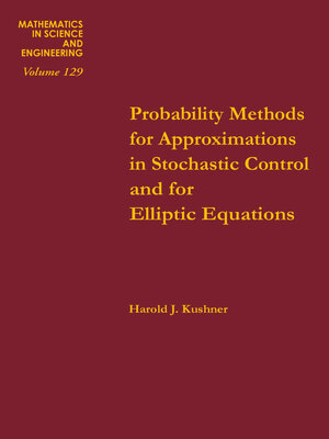 cover image of Probability Methods for Approximations in Stochastic Control and for Elliptic Equations
